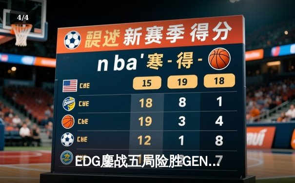 EDG鏖战五局险胜GEN，挺进英雄联盟全球总决赛四强 - 4